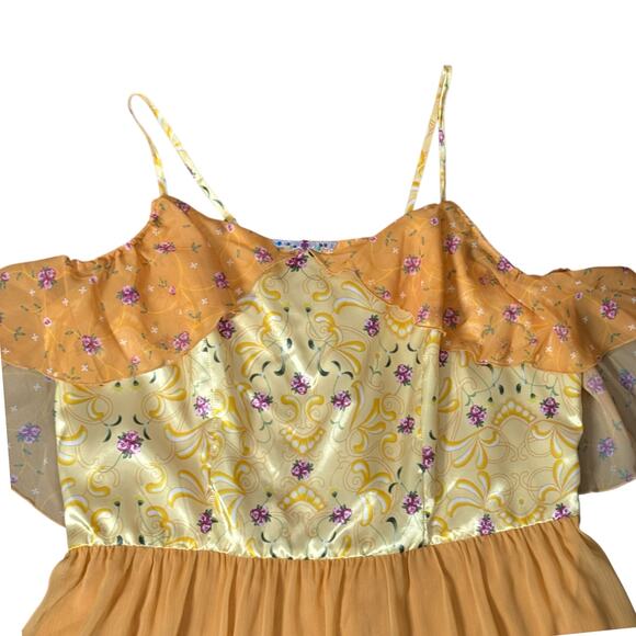 Star Wars Her Universe Size 5X Padme Meadow Dress Golden Yellow Cosplay Costume - Picture 4 of 10